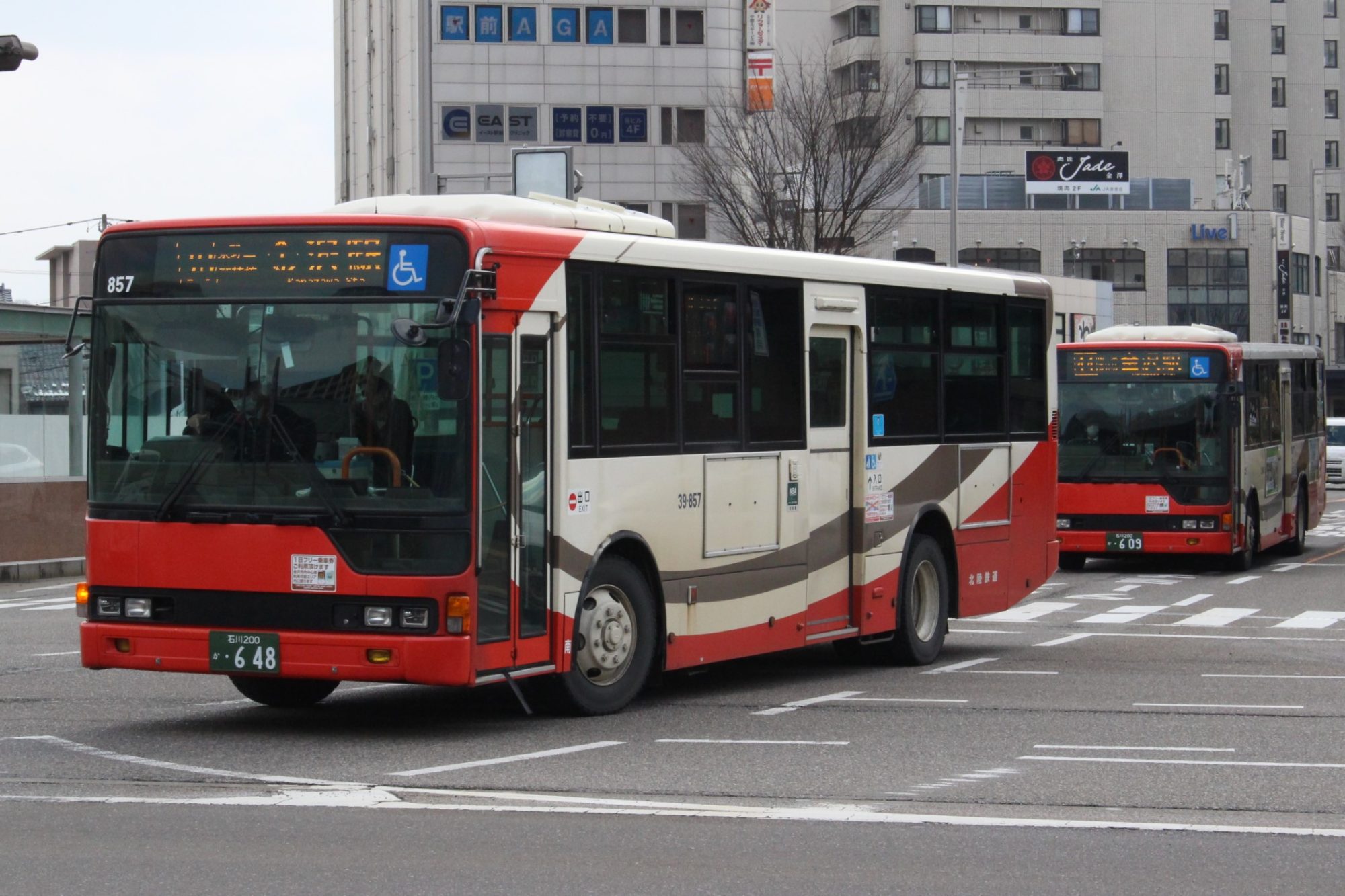 北陸鉄道の高速バス名古屋線、金沢まちなか経由しないルートを標準化／22年4月から